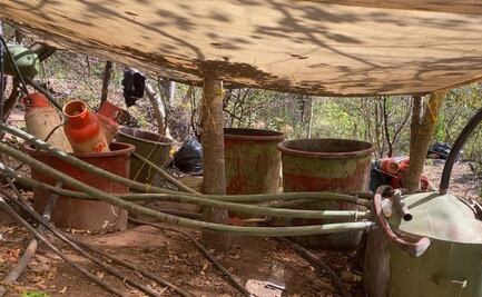 Marina desmantela laboratorio clandestino en Durango; zona es controlada por "El Chapo Isidro"