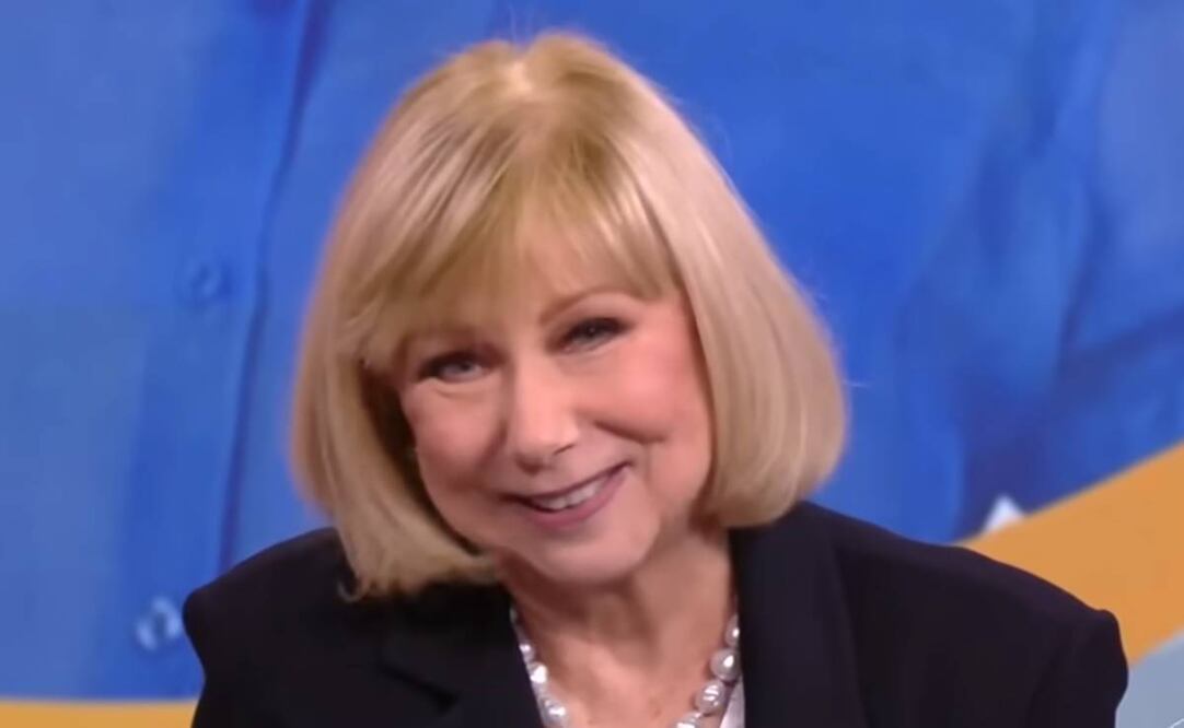 Cristina Saralegui reaparece en la televisión tras 14 años de retiro. Foto: Captura de pantalla.