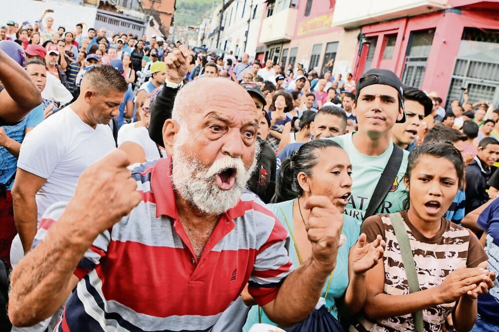 Protestas por la falta de alimentos dejaron ayer dos muertos en Venezuela. Días atrás habían muerto cuatro (ARCHIVO EL UNIVERSAL)