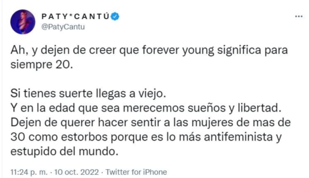 Danna Paola se pronuncia contra el "edadismo", ¿de qué tipo de discriminación se trata?