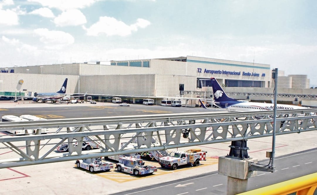 The AICM is the busiest airport in Mexico and Latin America – Photo: File photo/EL UNIVERSAL