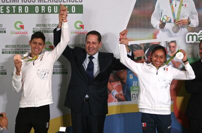 Edomex entrega reconocimientos a medallistas de Río 2016