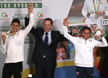 Edomex entrega reconocimientos a medallistas de Río 2016