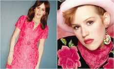 Molly Ringwald, de "Pretty in pink", sigue vistiendo de rosa; han pasado 40 años del estreno de la película 