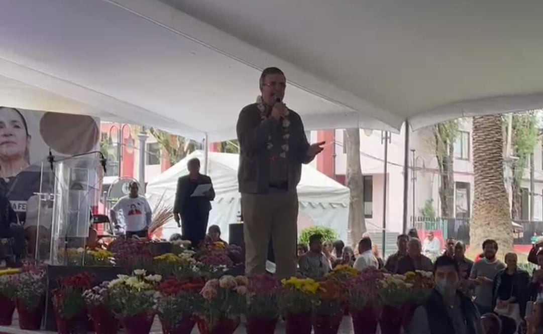 La respuesta del canciller forma parte del proceso de la denuncia interpuesta contra la contienda interna del partido en la que resultó ganadora Claudia Sheinbaum. Foto: captura de pantalla