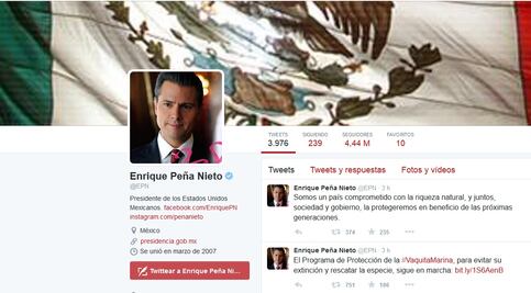 Destaca Peña Nieto acciones a favor de la vaquita marina