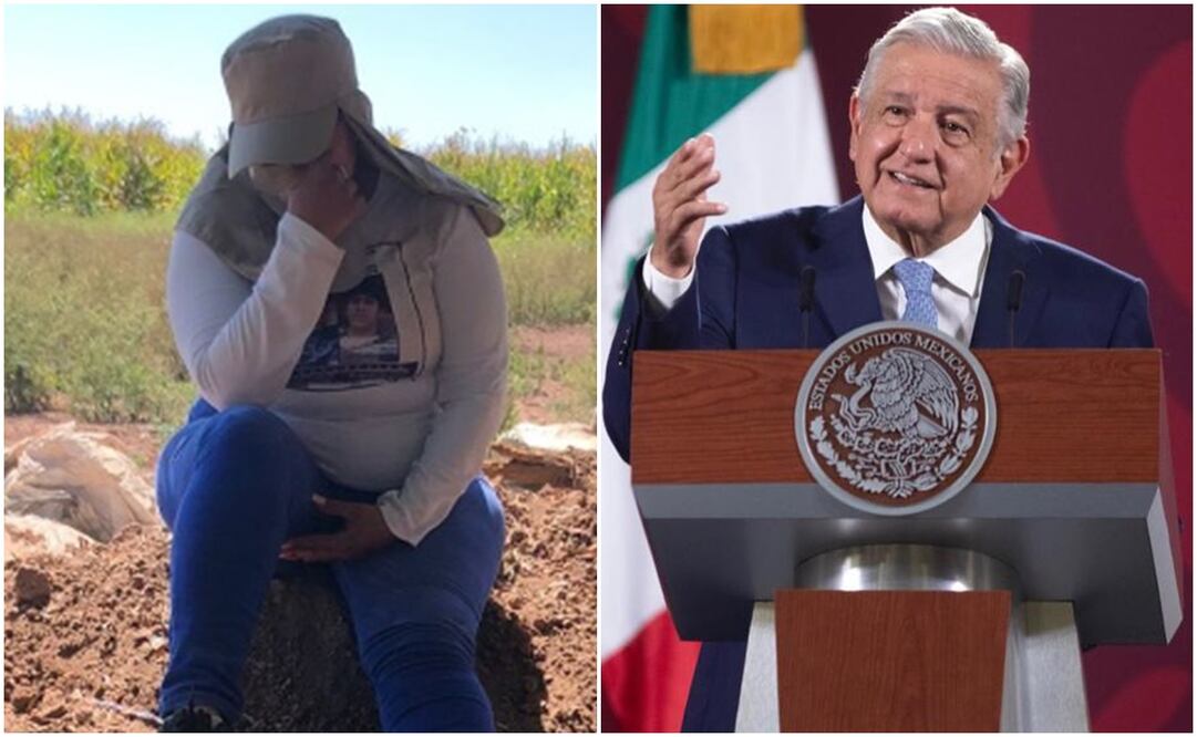 El Presidente dijo que la activista está en Sonora, pero se encuentra en Sinaloa. Foto: Presidencia - Twitter @CeciPatriciaF