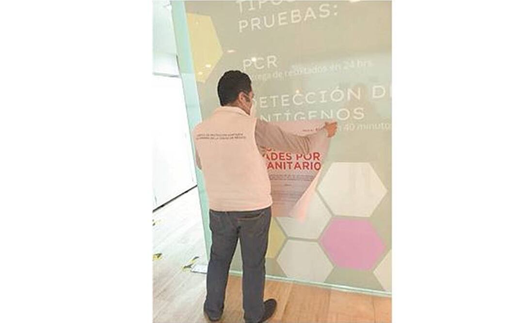 La Agencia de Protección Sanitaria se encargó de las suspensiones. Foto: Especial.