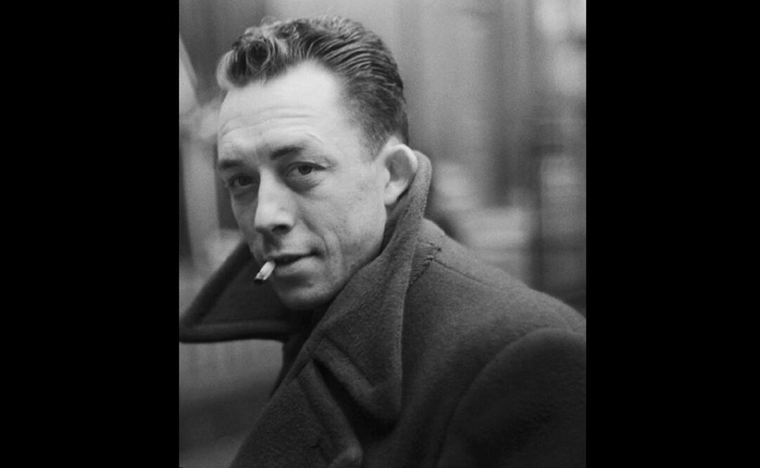 Imagen facilitada por Plataforma Editorial de Albert Camus, captada por el fotógrafo Henri Cartier-Bresson. Foto: EFE