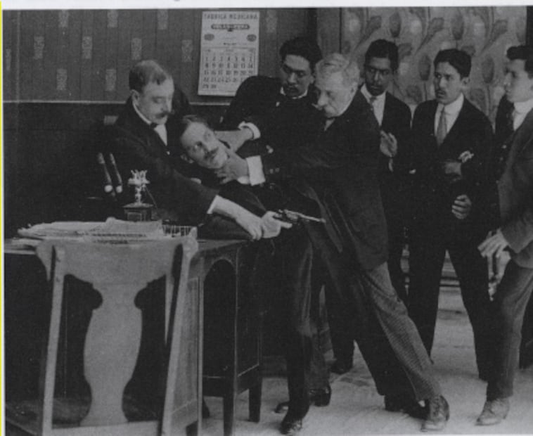 La primera banda que asaltaba en auto