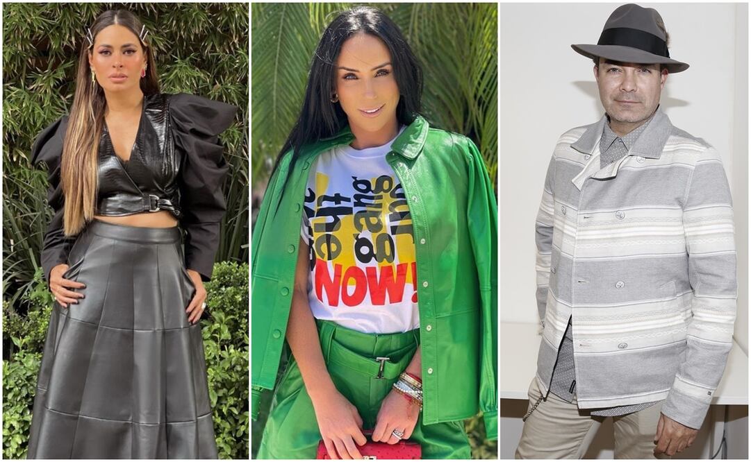 Galilea Montiho, Inés Gómez Mont y Mauricio Islas. Fotos: Captura Instagram y archivo