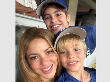 Shakira presume el proyecto musical de sus hijos Milan y Sasha