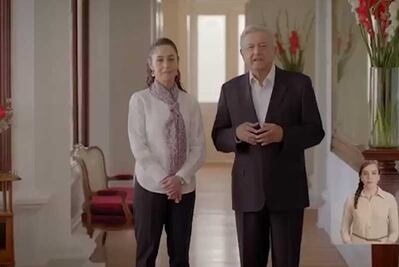 "Sheinbaum, una mujer de convicciones", dice AMLO en nuevo spot