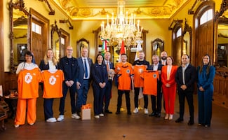 Samuel García recibe a los representantes de Países Bajos en NL; confirman Estadio de Los Rayados como sede del Mundial 2026