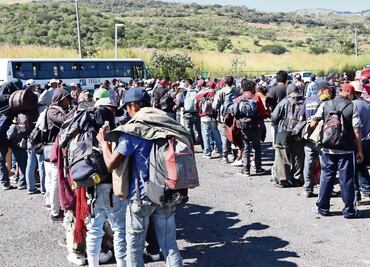 Analizan puente aéreo para llevan a centroamericanos a Canadá; sólo iría quien sea "apto"