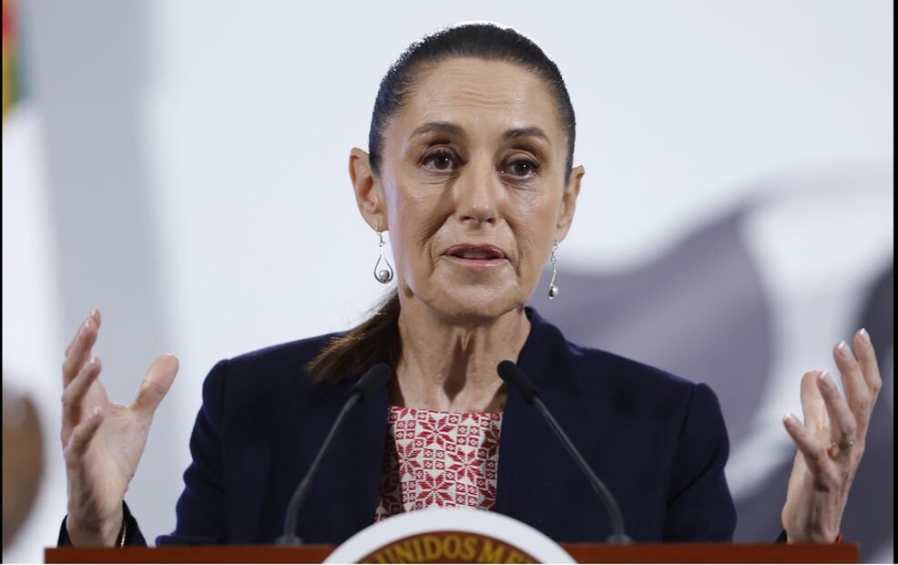 La presidenta Claudia Sheinbaum descartó que el acuerdo de seguridad con la administración estadounidense, de Donald Trump, esté siendo afectada por los cárteles del narcotráfico tal como afirmó The Wall Street Journal. Foto: EFE