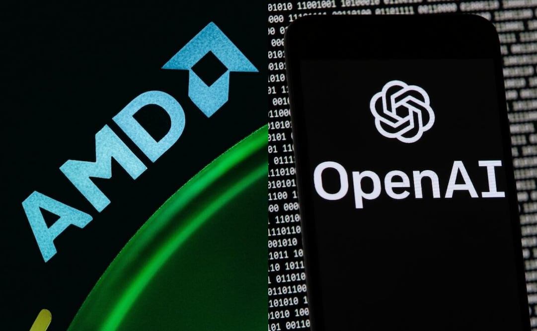 AMD y OpenAI. (06/10/25) Foto: Archivo