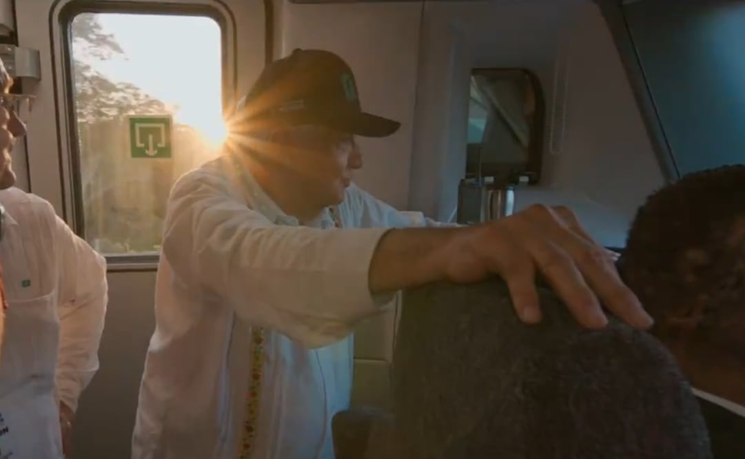 Documental “Tren Maya, justicia y bienestar para el sureste”. Foto: Captura