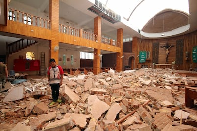 Suman 111 municipios afectados por sismo en Chiapas