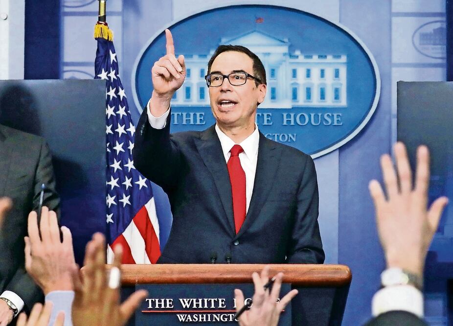 Steven Mnuchin, secretario del Tesoro, denunció que la organización de Los Ruelas trafica con heroína a Estados Unidos. (ARCHIVO EL UNIVERSAL)