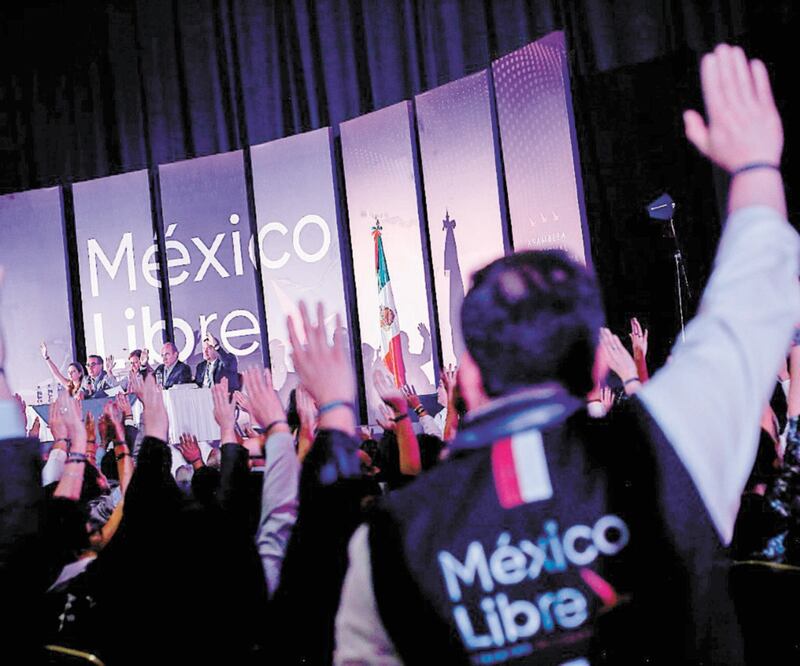 La organización México Libre es liderada por Margarita Zavala y Felipe Calderón; la comisión del INE avaló su postulación como partido político. Foto: ARCHIVO EL UNIVERSAL