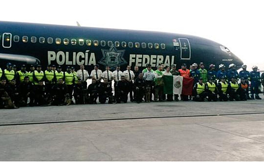 La misión partió hoy por instrucciones del presidente Enrique Peña Nieto./Especial