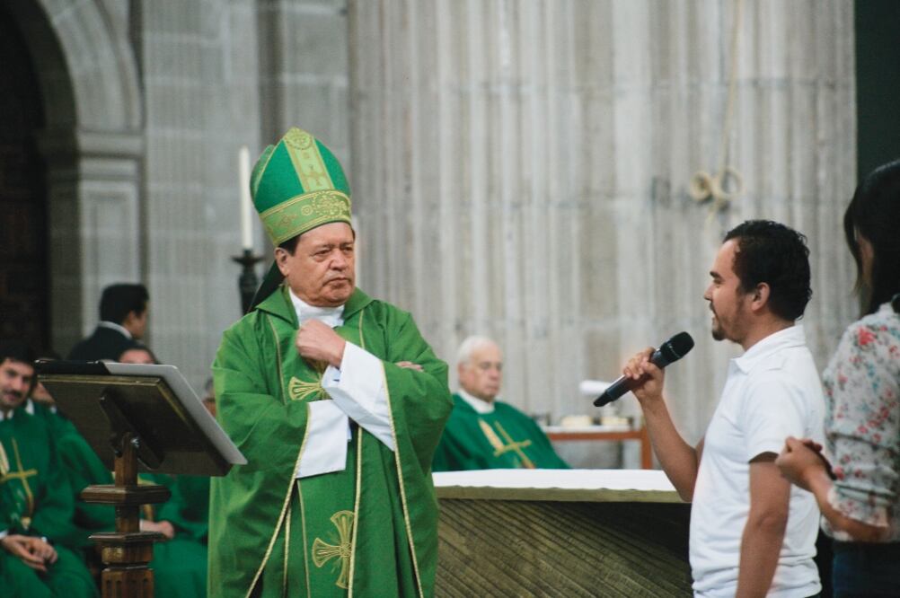 El cardenal Norberto Rivera agradeció a nombre de los mexicanos, a través de una carta, la próxima visita del papa Francisco