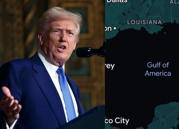 Nueva empresa de Trump incluye el "golfo de México" en su mapa de cobertura; tras pifia retira el plano de su página web
