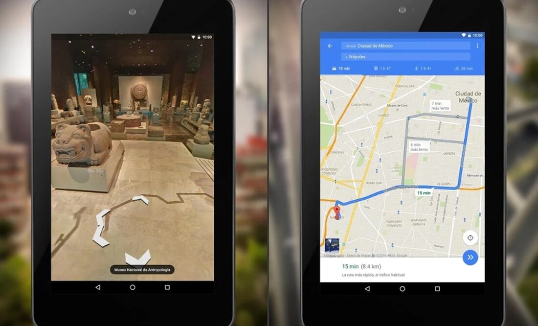 En caso de tráfico Google Maps mostrará alternativas viales para llegar a nuestro destino / Foto: Google Maps