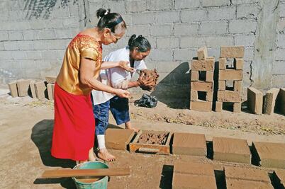 Casas de Adobe, solución tras sismo en Istmo de Tehuantepec