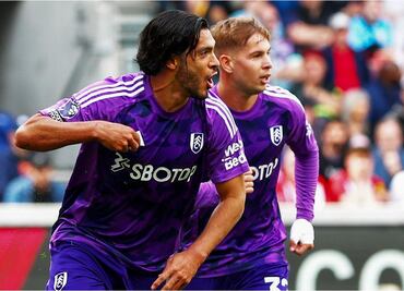 Raúl Jiménez marca golazo en la Premier League; el mexicano adelantó al Fulham