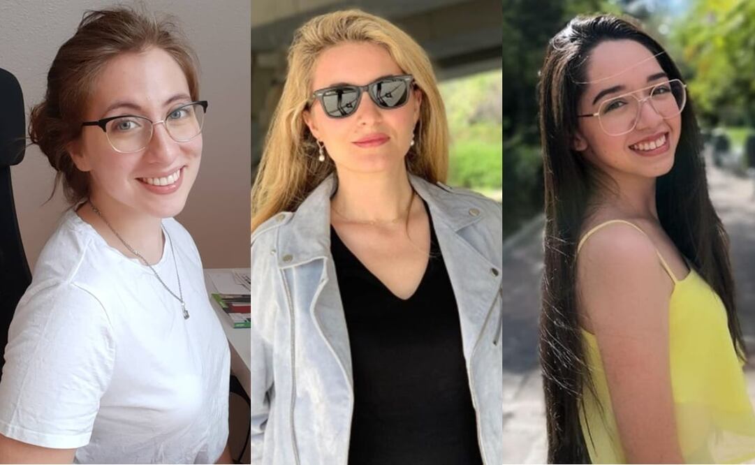 Tere Paneque (astrónoma) , Teresa Arnandis (bioquímica) , Ana Laura Rendón (ingeniera química). Foto: Instagram 