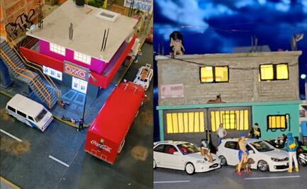¡México mágico! Tiktoker recrea esencia de sus calles en miniatura y se vuelve viral en redes