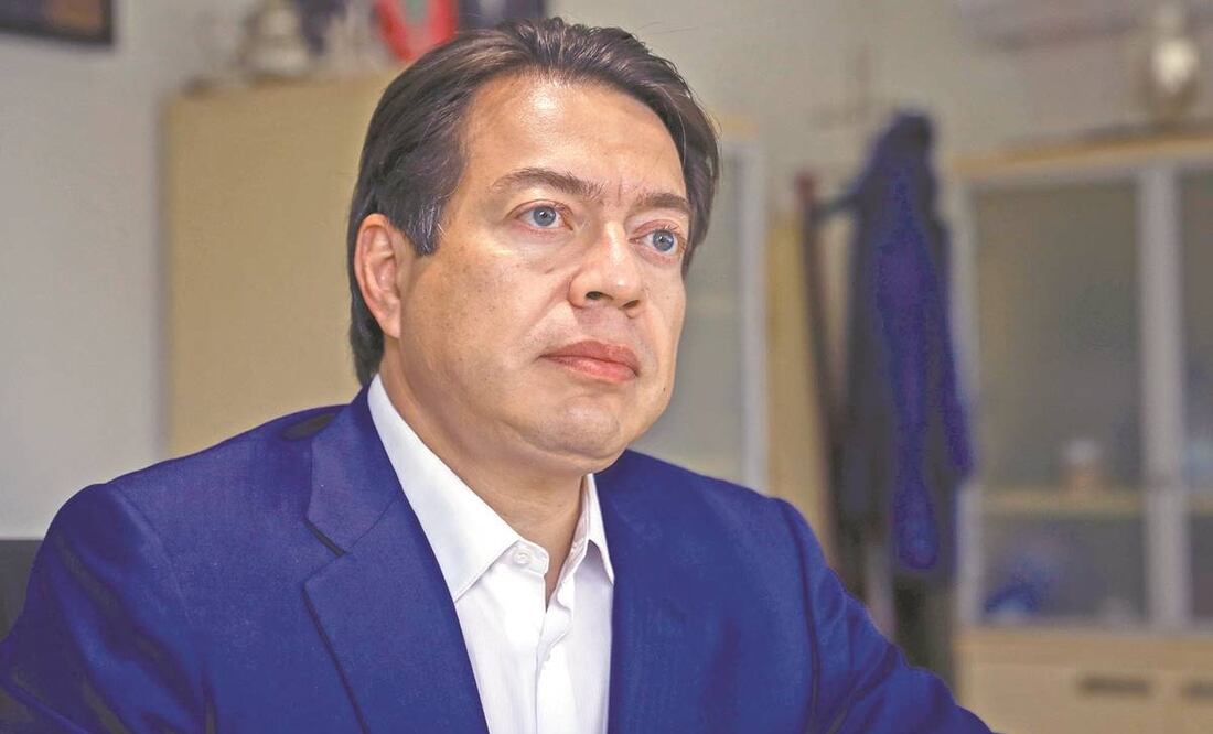 Mario Delgado, presidente de Morena. Foto: Archivo/EL UNIVERSAL