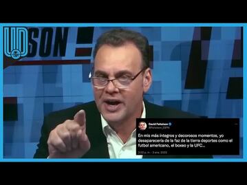 David Faitelson "desaparecería deportes como el futbol americano o el boxeo", asegura