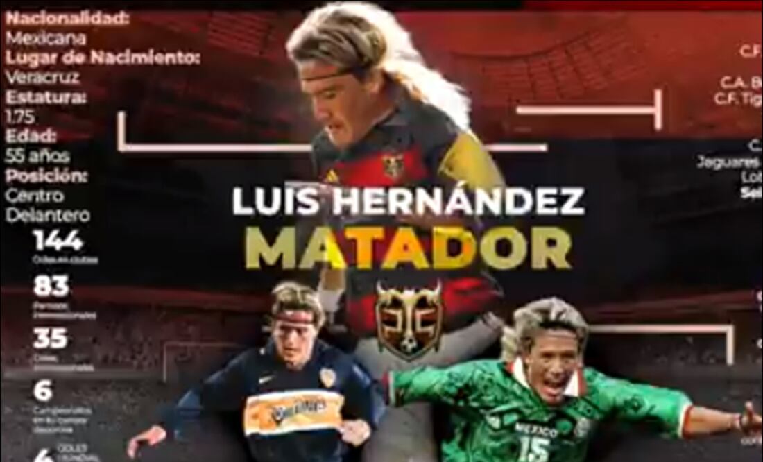 El 'Matador' Hernández jugará la Kings League Americas con Peluche Caligari / Foto: Especiales