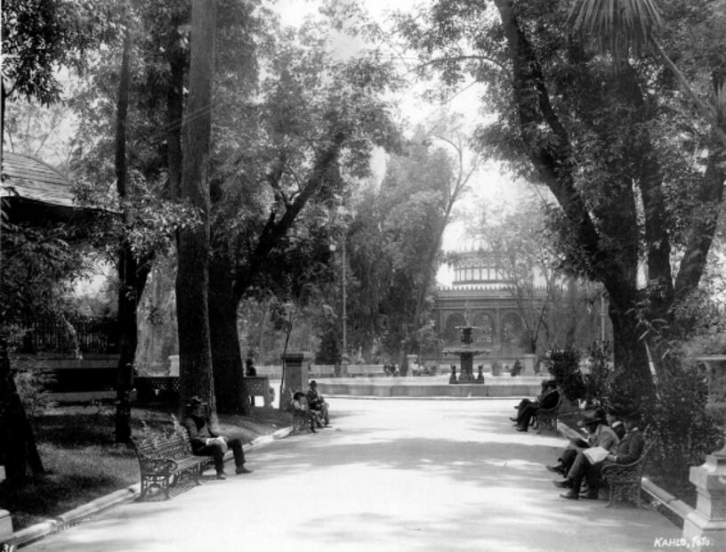 El hemiciclo donde Porfirio Díaz quería dar discursos