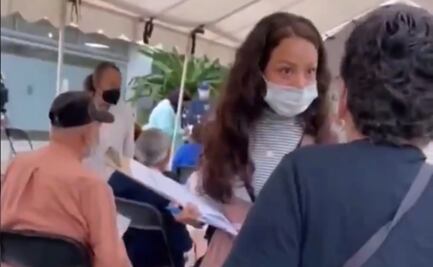 Surge #LadyProle: "si la paso, tengo que vacunar a todos los ricos", dice a adulta mayor