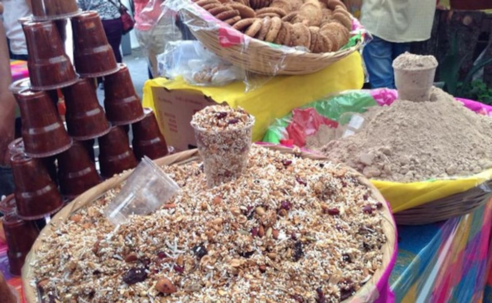 El pinole puede ser consumido en bebidas y postres. Foto: Wikimedia Commons