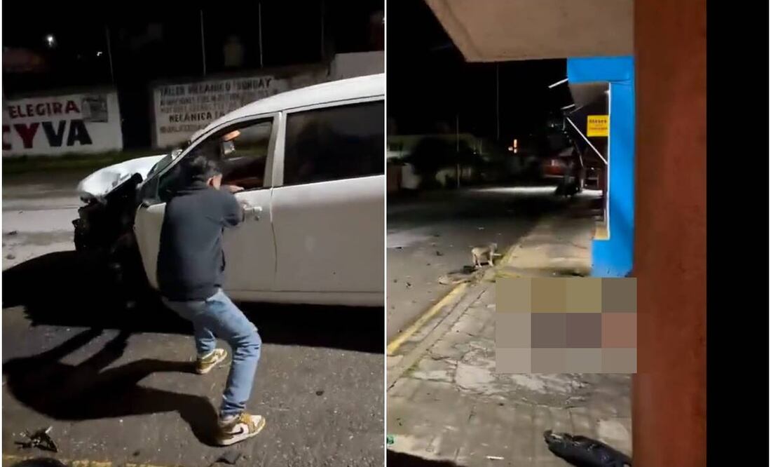 Conductor ebrio atropella a motociclista y huye. Foto: Especial