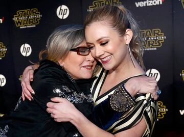Entérate. Billie Lourd, la hija de la princesa Leia