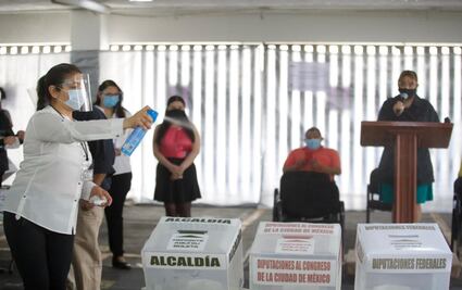 Realiza INE simulacro de votación bajo las medidas sanitarias por Covid-19