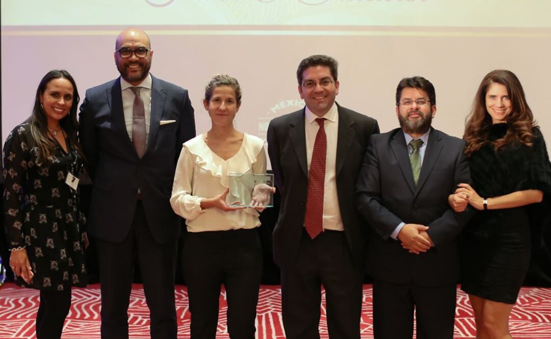 De izquierda a derecha: Danghelly Rodríguez, Rafael González, Víctor Hugo Medina, Raquel Alcolea, Ignacio Perrone y Adriana Jiménez