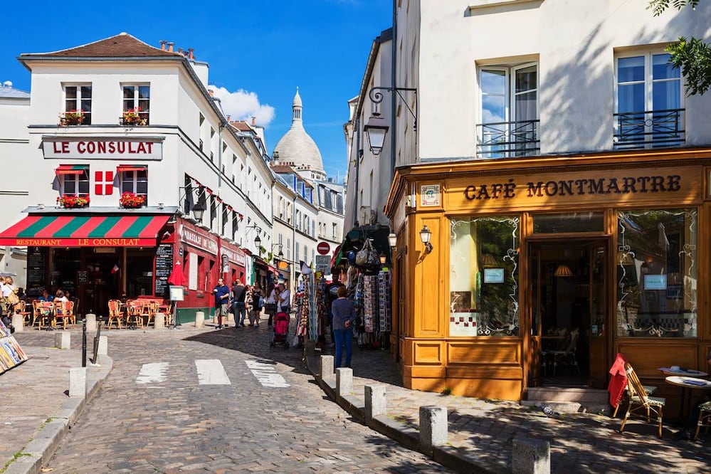 En el Barrio de Montmartre Foto: Istock
