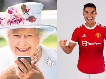 Reina Isabel II solicita jersey del Manchester United con autógrafo de Cristiano Ronaldo