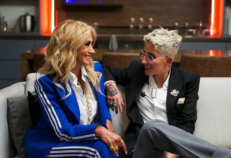 Adela Micha y Maca Carriedo trabajaron juntas en "La Saga". Foto: Instagram