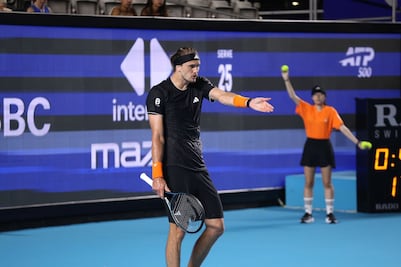 Zverev queda eliminado en singles del Abierto Mexicano de Tenis; ya no hay figuras del Top 10