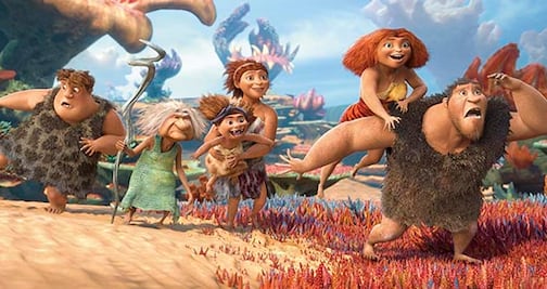 "Los Croods 2: una nueva era" es la número uno en taquillas de Estados Unidos