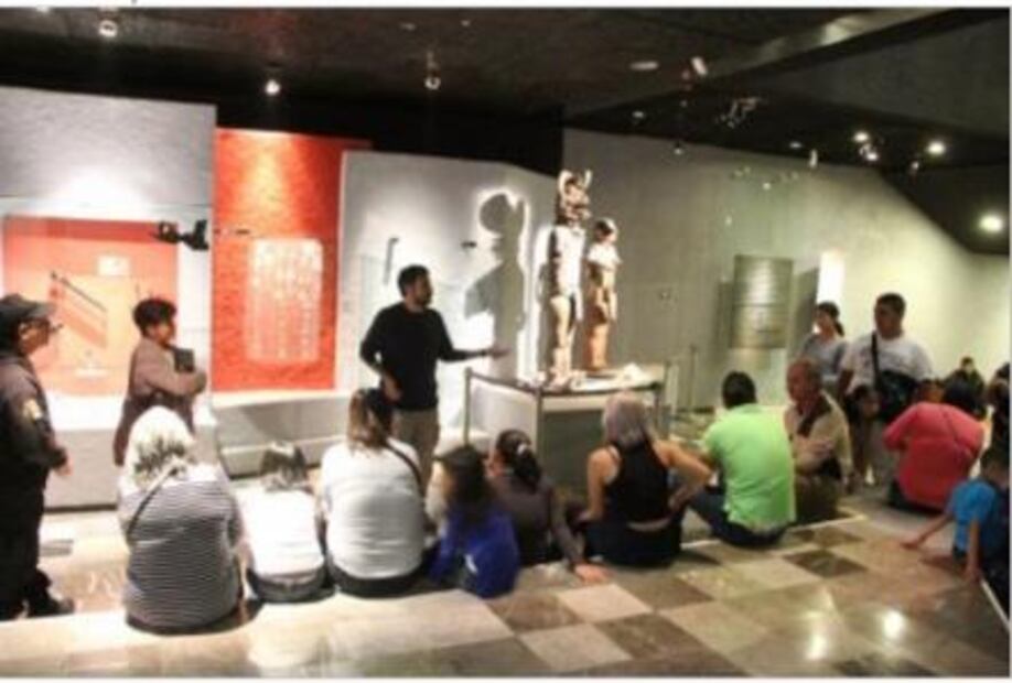 Convictos próximos a obtener su libertad visitan el Templo Mayor