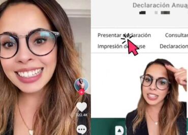 Tiktoker te enseña a presentar tu declaración anual del SAT